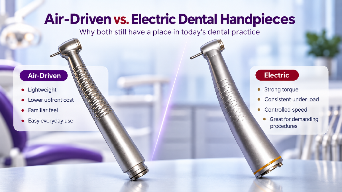 Air-Driven vs. Electric Handpieces